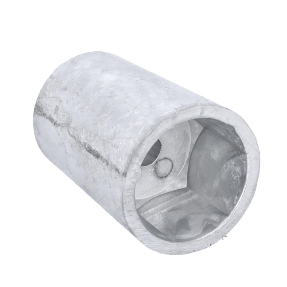 ANODO ZINC PUNTA EJE 50mm CHAVETEADO GUARDIAN 