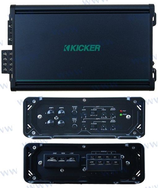 Amplificador kicker 300W 4 Canales 