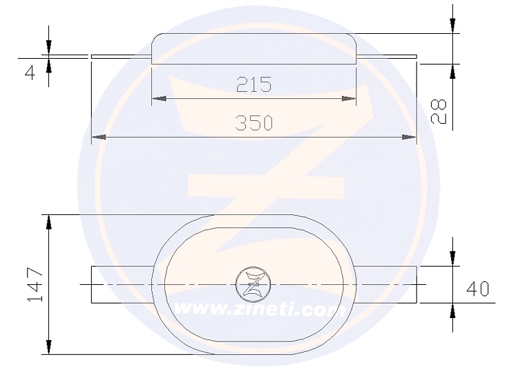 Anodo placa rectangular para soldar 5kg 