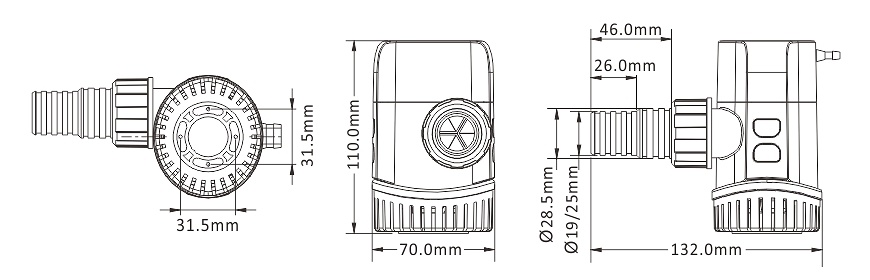 BOMBA ACHIQUE SEAFLO S13A 12V 1100GPH 