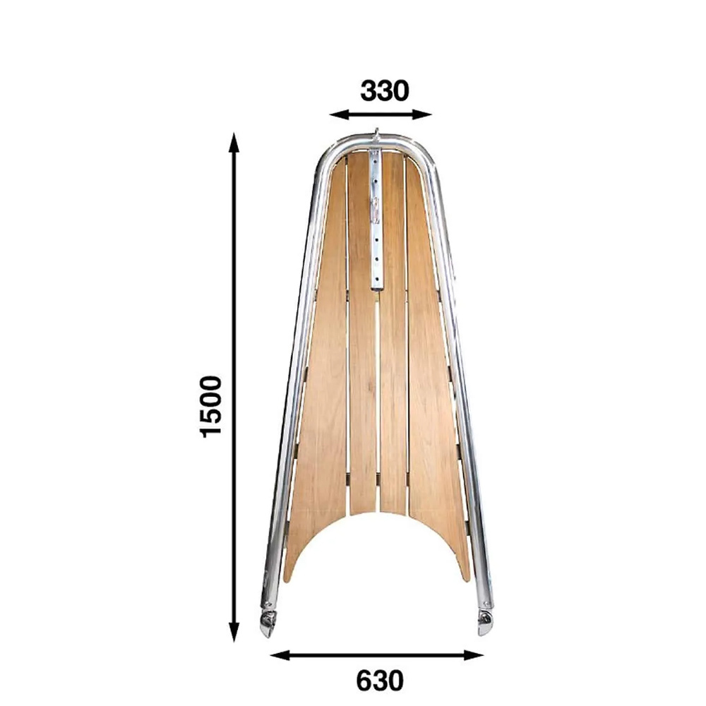 Botalón de proa para veleros 1500 x 630 mm Batsystem 