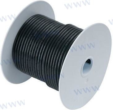 CABLE MARINO 10 AWG (5mm²) Negro - 2,5 m. 