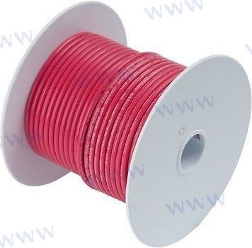 CABLE MARINO 10 AWG (5mm²) Rojo - 2,5 m. 