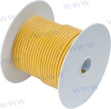 CABLE MARINO 14 AWG (2mm²) Amarillo - 30m. 