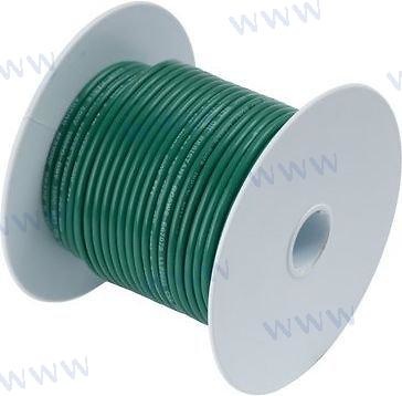 CABLE MARINO 14 AWG (2mm²) Verde - 30 m. 