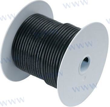 CABLE MARINO 18 AWG (0,8mm²) Negro - 10 