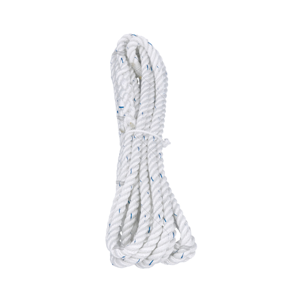 CABO POLYESTER 10mm BLANCO C/GAZA 1x6m 