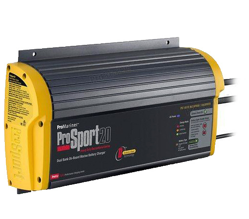 CARGADOR DE BATERÍA ProSport 12/24V 20 AMP- 2 