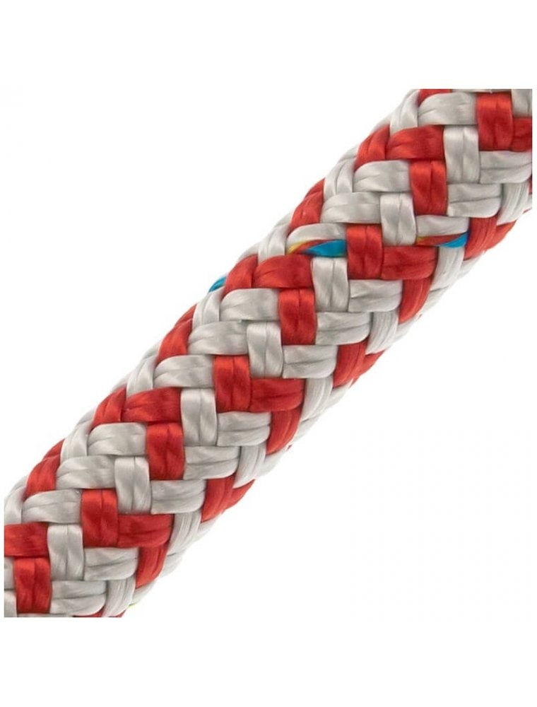 Cabo Driza Racing 4004 Gris/Rojo (100 M) Marca Poly Ropes 