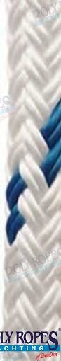 Cabo Escota Poly-Braid 6/8/10/12/14/16mm Azul - Poly Ropes 