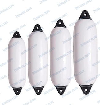 DEFENSA HEAVY DUTY BLANCA-NEGRA 15x65 