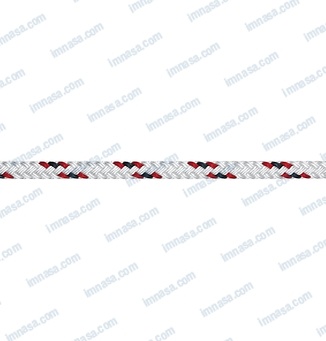 ESCOTA ALLROUND 06mm BLANCO/AZUL 200m 