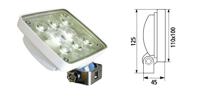 FOCO LED BLANCO Batsystem 9-36V 11W 840L 67IP 