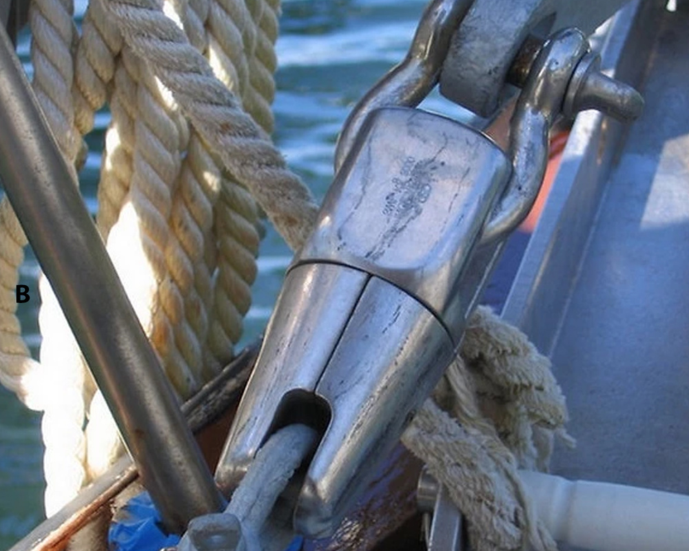 Giratorio para Ancla Inoxidable Kong ITALY Varias medidas 
