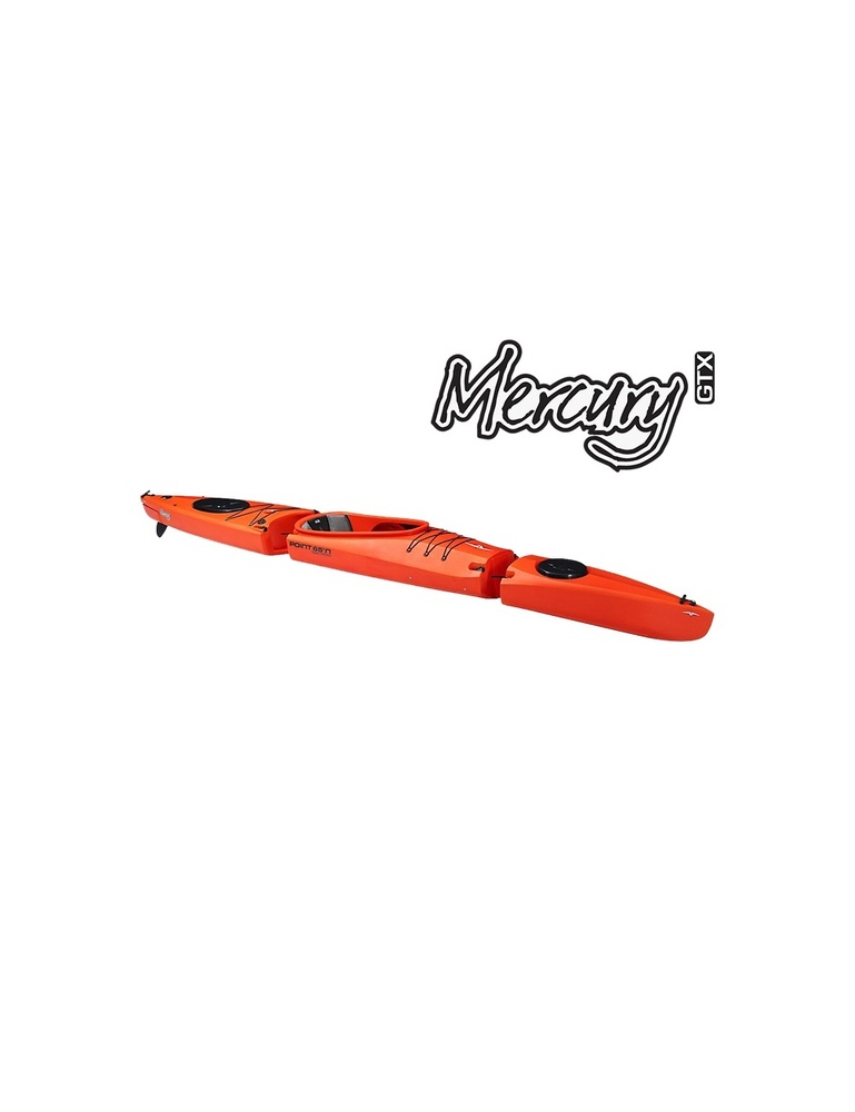KAYAK MODULAR DE TRAVESÍA POINT 65 MERCURY GTX SOLO. 414x60cm. 22kg 