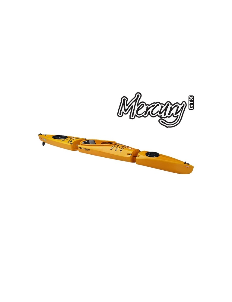 KAYAK MODULAR DE TRAVESÍA POINT 65 MERCURY GTX SOLO. 414x60cm. 22kg 