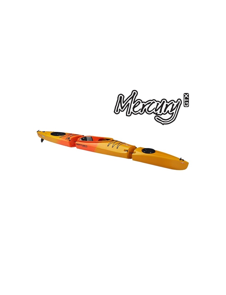 KAYAK MODULAR DE TRAVESÍA POINT 65 MERCURY GTX SOLO. 414x60cm. 22kg 