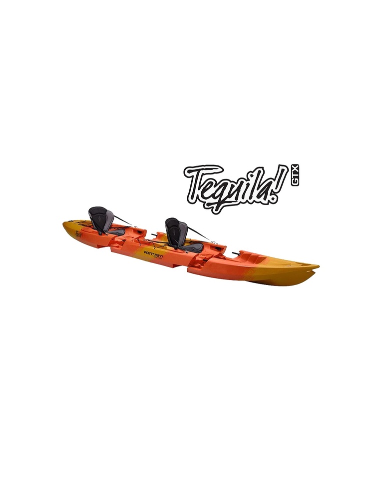 KAYAK MODULAR POINT 65 TEQUILA GTX TANDEM 416x75cm. 35Kg. 