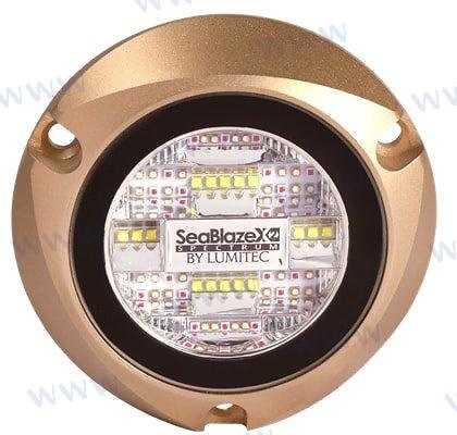 LUZ SUMERGIBLE SUBMARINA BRONCE Spectrum RGBW 