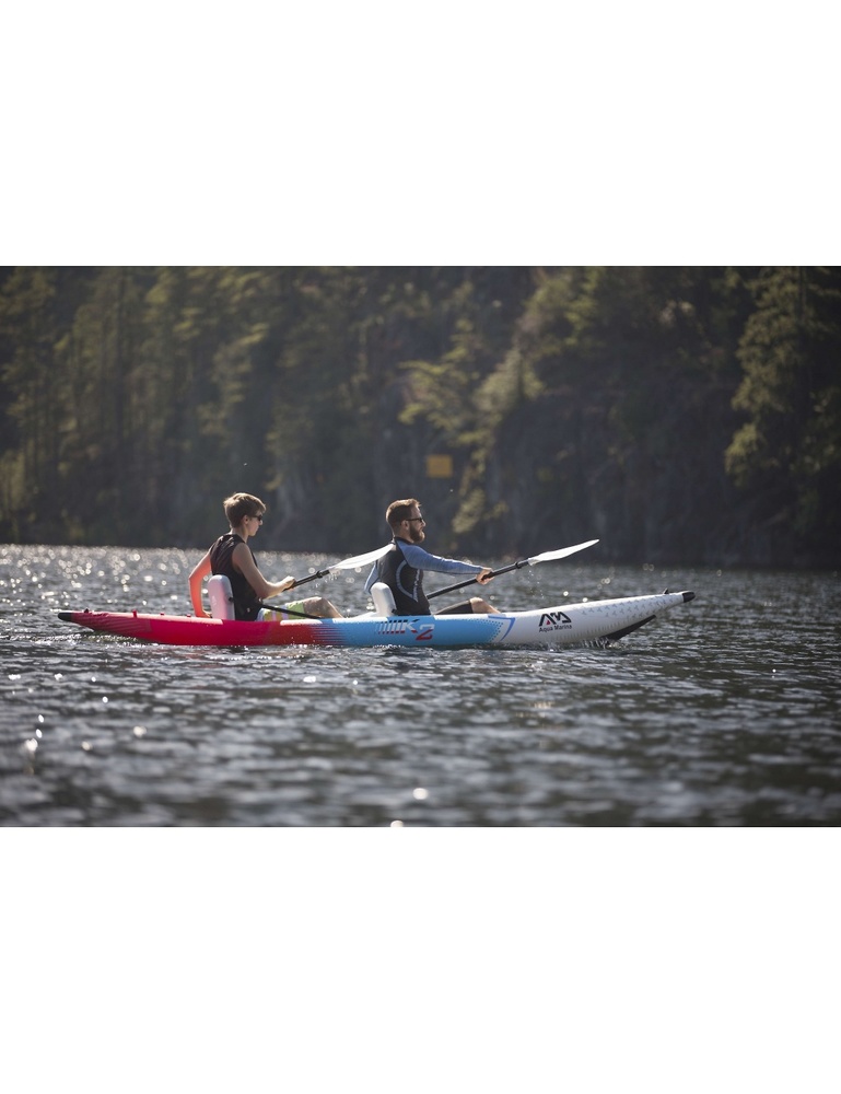 NUEVO KAYAK HINCHABLE AQUA MARINA STEAM 13'6 TANDEM (SIN REMOS) 2021 