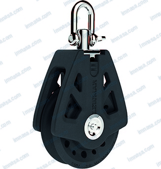 POLEA SYNCHRO T/50 SIMP.MAX. 10mm NEGRA 450kg 