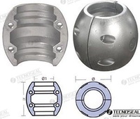 ANODO EJE COLLARIN  ZINC EJE 38MM.