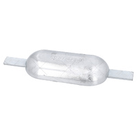 ANODO OVALADO DE ZINC PLACA 3 kg SOLDAR TECNOSEAL