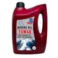 Aceite Marino 15W-40. Mineral. Multigrado (5L x3) para Yanmar / Volvo / Mercruiser / Yamaha / Sole Diesel