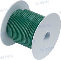 CABLE MARINO 10 AWG (5mm²) Verde - 30 m.