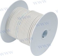 CABLE MARINO 16 AWG (1mm²) Blanco - 30 m.