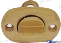 DESAGÜE C/TAPON OVAL Fabricado en Laton 54MM*24mm/12mm, .BrassDrain plug with socket. Ombrinale In Ottone.