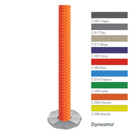 Driza Dyneema Racing doble trenzado en  Ø5mm / Ø8mm / Ø10mm  / Ø12mm 100mts