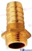 ENTRONQUE 1 1/4"x34mm, conector macho/male hose adapter/portagomma maschio (PACK DE 2)