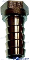 ENTRONQUE HEMBRA INOX 11/2"- 45 /female hose adapter/portagomma femm