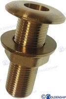 PASACASCO (machofondo)  1 1/2" Laton ,True hull   11/2" manufacturado in Brass , Passascafo  11/2" In Ottone