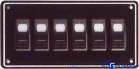 Panel 6 interruptores
