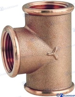 RACOR  CONEXION T BRONCE  1"   /PIPE TEE FEMALE 1"/VALVOTA T FEMMINA 1"