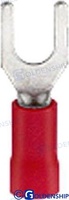 TERMINAL CABLE OJAL  M4  ABIERTO/ROJO (Pack 750)